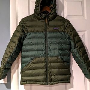 Patagonia Down Hi Loft Hoody Reversible Boys XL
